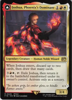 Joshua, Phoenix's Dominant R FINAL FANTASY 229 NM Normal MTG - Image 1