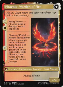 Joshua, Phoenix's Dominant R FINAL FANTASY 229 NM Normal MTG - Image 2