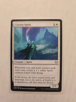 Clarion Spirit - Kaldheim - LP - Uncommon - Creature - Image 1