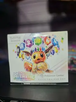 ⭐Pokemon Prismatic Evolutions Pokemon Center Sealed ETB Elite Trainer Box⭐ - Image 1