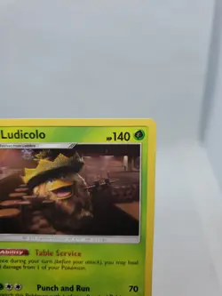Pokemon Ludicolo 2/18 Detective Pikachu Holo Rare Card Sun & Moon - Image 3