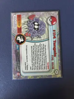 2000 Topps Pokemon TV Animation Edition Series 2 #114 Tangela Holo - Image 2
