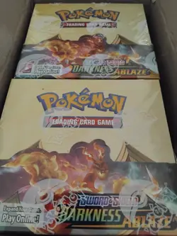 MINTY!!Pokemon TCG DARKNESS ABLAZE Booster Box Factory Sealed Sword and Shield - Image 1
