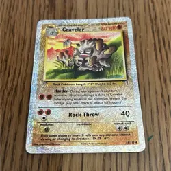 Pokemon Graveler 44/110 Legendary Collection Reverse Holo Uncommon Stage 1 - Image 1