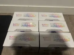 Lot of 6 - Pokemon Scarlet & Violet Prismatic Evolutions Elite Trainer Box - Image 2