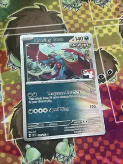 Roaring Moon 109/162 NM Cosmos Holo Pokemon Prize Pack Play Stamp Series 5 - Image 1