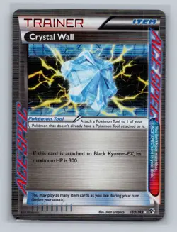 Pokemon 2012 Black & White Boundaries Crossed Crystal Wall 139/149 - LP-NM - Image 1
