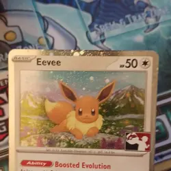 Pokemon Eevee 143/191 Prize Pack Stamped Holo NM - Image 3