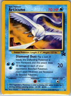 Articuno 22 Non Holo WoTC Promo - Pokemon Card - LP - Image 1