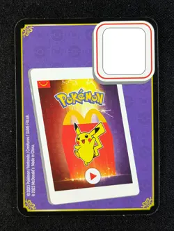 2023 Pokemon PIKACHU A Happy Meal Match Battle Violet Mcdonald English (B) - Image 2