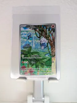 Meditite NM IR 153/142 Sv07: Stellar Crown Pokemon TCG Holo - Image 1