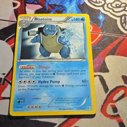 Pokemon TCG Blastoise Rare Stage 2 140 HP Theme Deck Exclusives 31/149 - Image 1