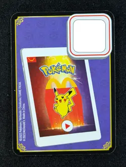 2023 Pokemon PIKACHU A Happy Meal Match Battle Violet Mcdonald English (A) - Image 2