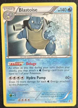 LP+ - Blastoise 31/149 Non-Holo - BW Boundaries Crossed - Pokemon TCG - Image 1