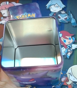 Pokemon Scarlet & Violet Psychic, Gengar Stackable Tin *only - Image 3