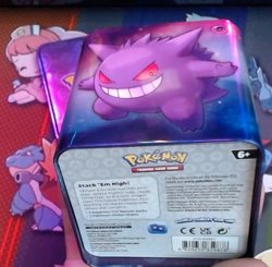 Pokemon Scarlet & Violet Psychic, Gengar Stackable Tin *only - Image 5