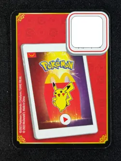 2023 Pokemon PIKACHU A Happy Meal Match Battle Scarlet Mcdonald English - Image 2