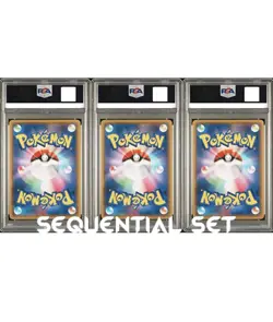 PSA 10 Gengar Gastly Haunter Master Ball Reverse Holo Set Carta Pokemon JPN #A76 - Image 2