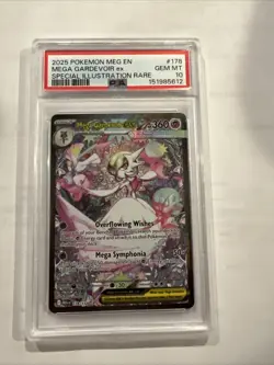 PSA 10 MEGA GARDEVOIR EX 178/132 SIR MEGA EVOLUTION BASE POKEMON 😍 - Image 1