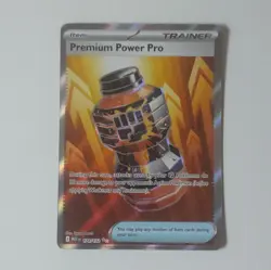 Pokemon Premium PowerPro Trainer Ultra Rare Holo Full Art Me01 174/132 - Image 1