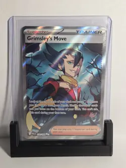 Pokemon TCG Grimsley's Move Ultra Rare Full Art Holo Me02 120/094 Trainer - Image 1