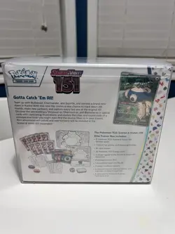 Pokemon Scarlet & Violet 151 etb Elite Trainer Box & Mini Tin 4-Pack English - Image 4