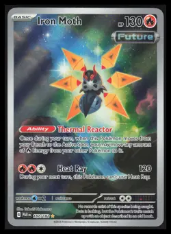 Iron Moth - 187/182 Illustration Rare SV04: Paradox Rift 187/182 NM - Image 1