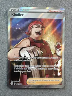Kindler 170/172 Brilliant Stars Full Art Trainer Pokemon TCG - Image 1