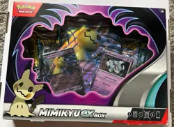 Sealed 2021 Pokemon TCG Mimikyu EX Showcase Box – Mild Wear 820650872181 - Image 1