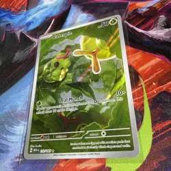 Caterpie 172/165 IR NM SV: Scarlet & Violet 151 Illustration Rare Pokemon TCG - Image 3