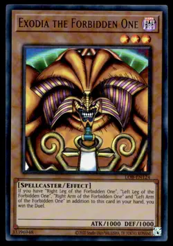 Yu-Gi-Oh TCG Legend of Blue Eyes #LOB-EN124 Exodia the Forbidden One UR - Image 1