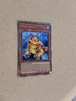 Yugioh Swamp Frog (Quarter Century Secret Rare) RA03-EN005 NM - Image 2