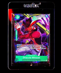 One Piece Dracule Mihawk ST12-003 Illustration Box Vol. 4 Promo Sealed English - Image 1