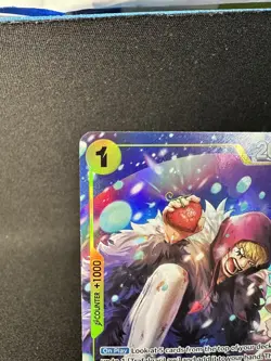 Bandai Donquixote Rosinante TR R One Piece CCG OP12-108 English The Azure Sea's - Image 2