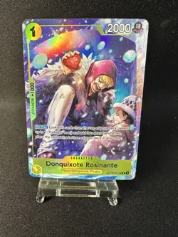 Bandai Donquixote Rosinante TR R One Piece CCG OP12-108 English The Azure Sea's - Image 3