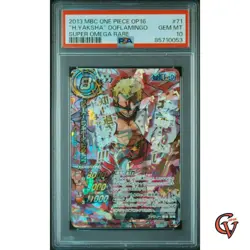 One Piece Miracle Battle Carddass Donquixote Doflamingo Super Omega Rare 71 - Image 1