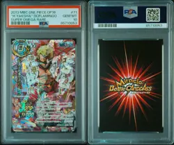 One Piece Miracle Battle Carddass Donquixote Doflamingo Super Omega Rare 71 - Image 4