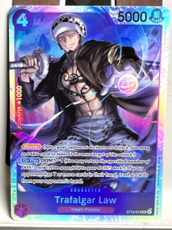 One Piece TCG Trafalgar Law ST10-010 The Best - Image 1