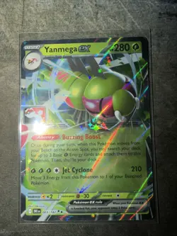 ▸ Yanmega ex - | Prize Pack Series Cards | Double Rare | 003/182 | NM - Image 1