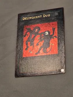 Yu-Gi-Oh Card - MRL-039 - DELINQUENT DUO (ultra rare holo) 1st Edition TCG - Image 3