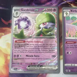 Gardevoir Ex Ralts Kirlia Evolution Pokemon 2023 World Championships Deck Card - Image 2