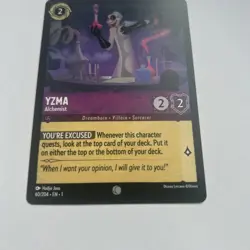 Disney Lorcana Demo Yzma - Alchemist Card - Rare - Image 4