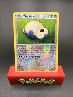 Pokemon Snorlax 58/83 Reverse Holo Rare XY Generations Card NM - Image 1