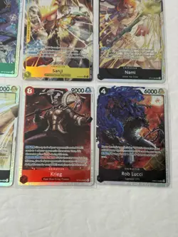 OP-15 English Trading Card Lot Of 12 SR, 1 R, 1 Don Gold Luffy And 1 SEC LUFFY) - Image 4