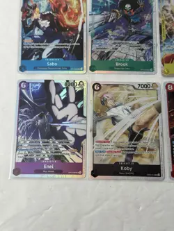 OP-15 English Trading Card Lot Of 12 SR, 1 R, 1 Don Gold Luffy And 1 SEC LUFFY) - Image 5