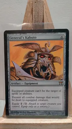 Champions of Kamigawa MTG General's Kabuto Magic 2 - Image 1