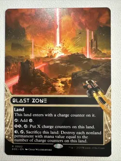 Blast Zone Borderless (NM Non-Foil) EOS-0002 Rare MTG - Image 1