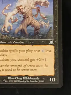 Undead Warchief – Scourge – MTG Magic the Gathering – LP – Zombie Tribal / EDH - Image 5