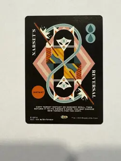 MTG Narset's Reversal Borderless Secret Lair Encyclopedia of Magic NM - Image 1