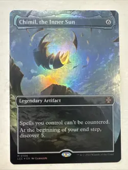 MTG Foil - Chimil, the Inner Sun (Borderless) - 106 / LP / English - Image 1